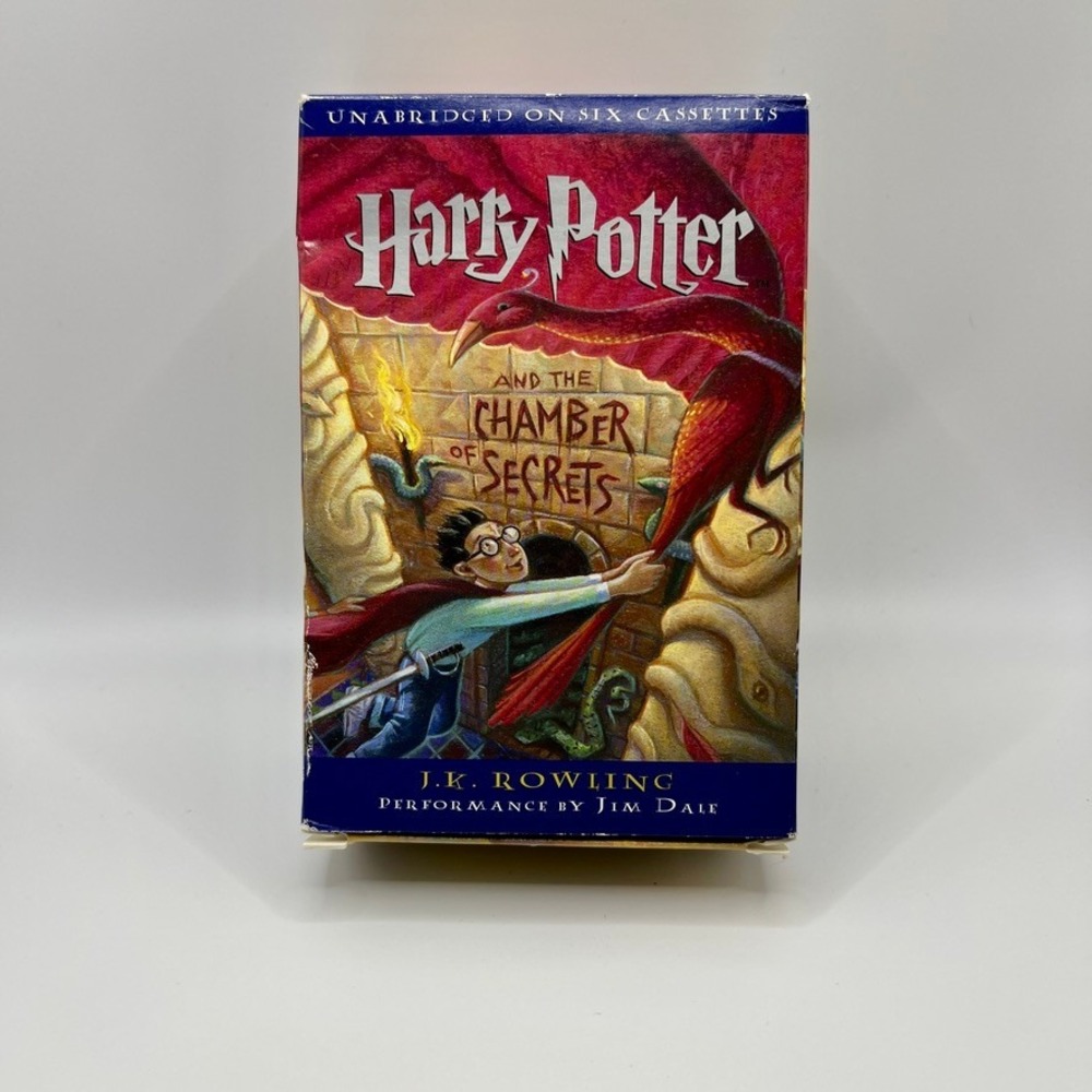 Harry Potter Unabridged - Chamber of Secrets - Cassettes - Jim Dale Year 2 1999